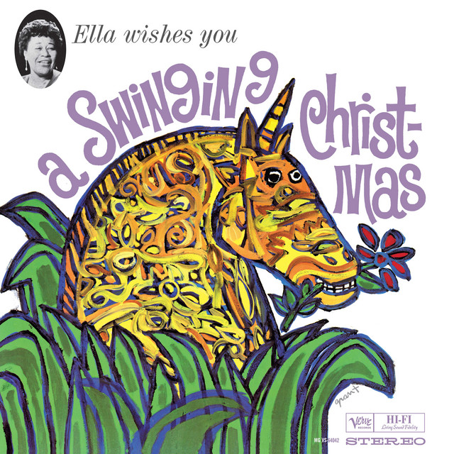 Ella Wishes You A Swinging Christmas album cover